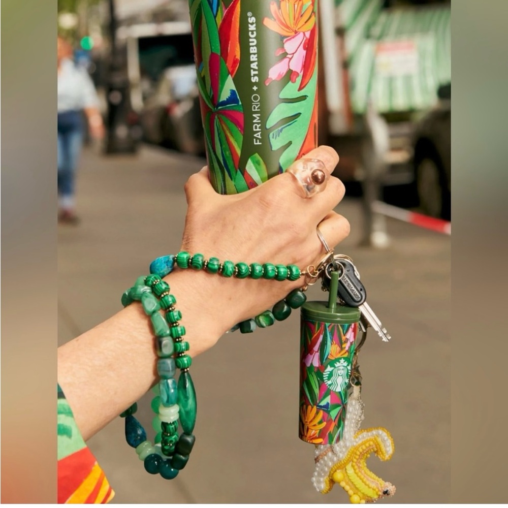 Starbucks x FARM RIO Cold Cup Keychain